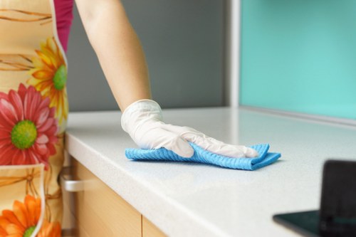 Professional carpet cleaning in a Ruislip home